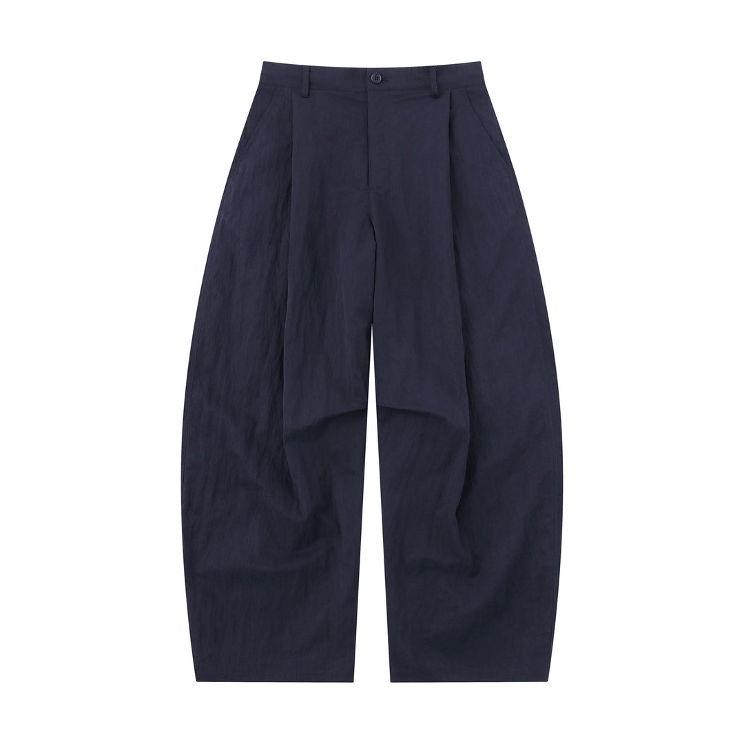 Damen Weite Culottehose mit hoher Taille und strukturierter Baumwollmischung Shop Nory