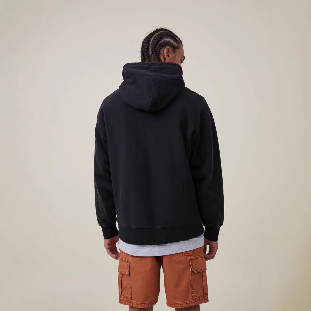 Damen nan oversized Kapuzenpulloverkleid mit Kängurutasche, verlängerter Silhouette und weichem French-Terry Shop Nory