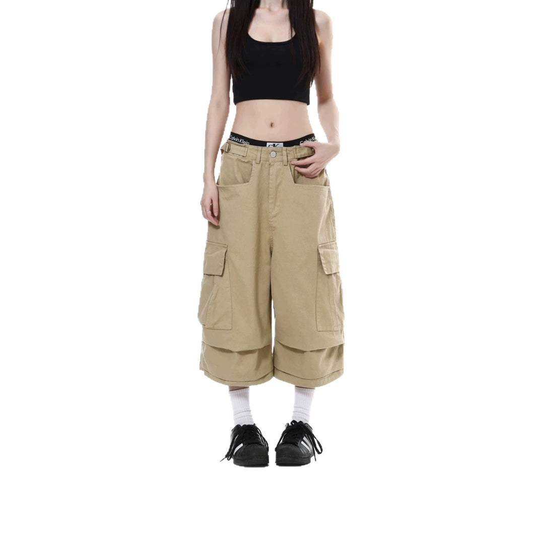 Damen Trendige Cargo-Shorts Shop Nory