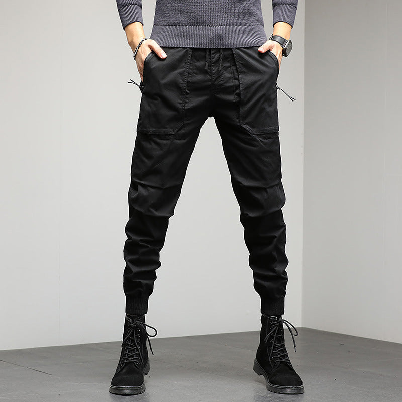 Herren Cargo-Joggerhose mit Utility-Taschen und elastischem Bündchen Shop Nory