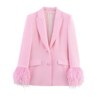 Rosa-Jacke