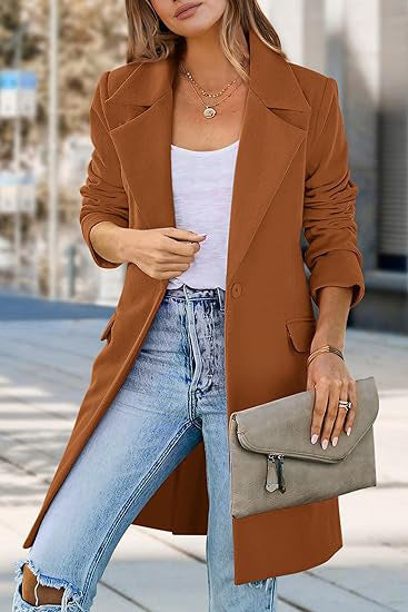 Damen eleganter oversized Blazer