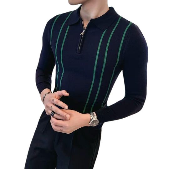 Herren Sportliches Polo-Shirt Shop Nory