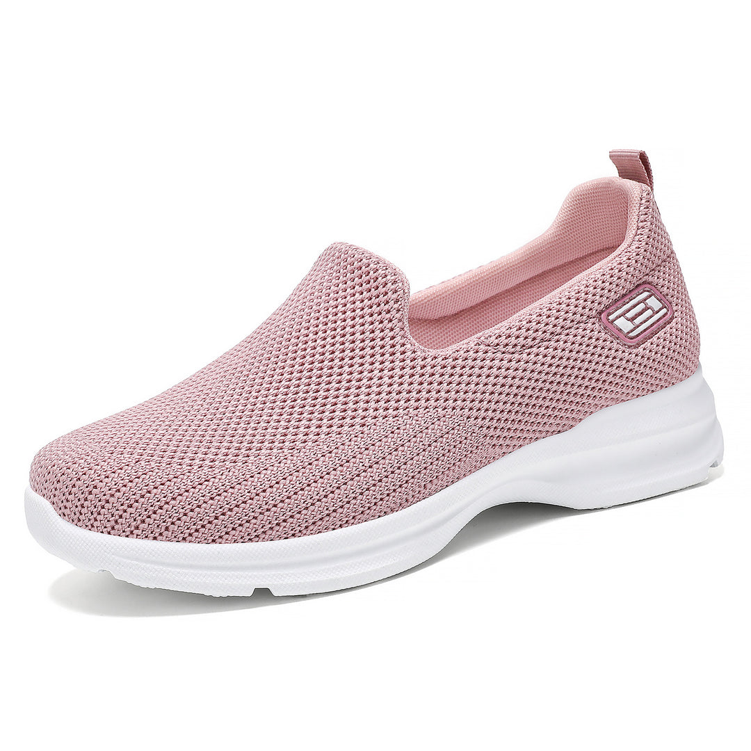 Damen nan nahtloser Strick-Slip-On Walking-Sneaker mit ergonomischer Memory-Fußbett-Einlage Shop Nory