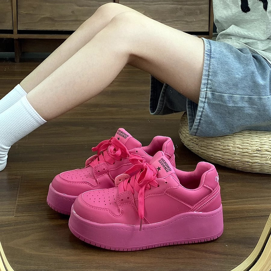 Damen Plattform Sneakers