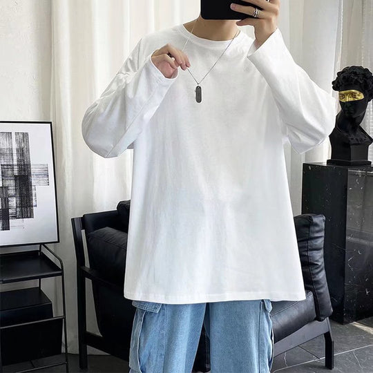 Damen Lässiges Oversized Langarmshirt Shop Nory
