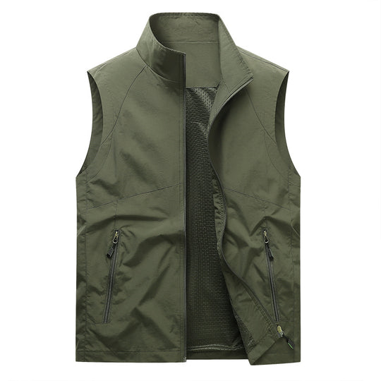 Damen Leichte Outdoor-Weste mit praktischen Taschen