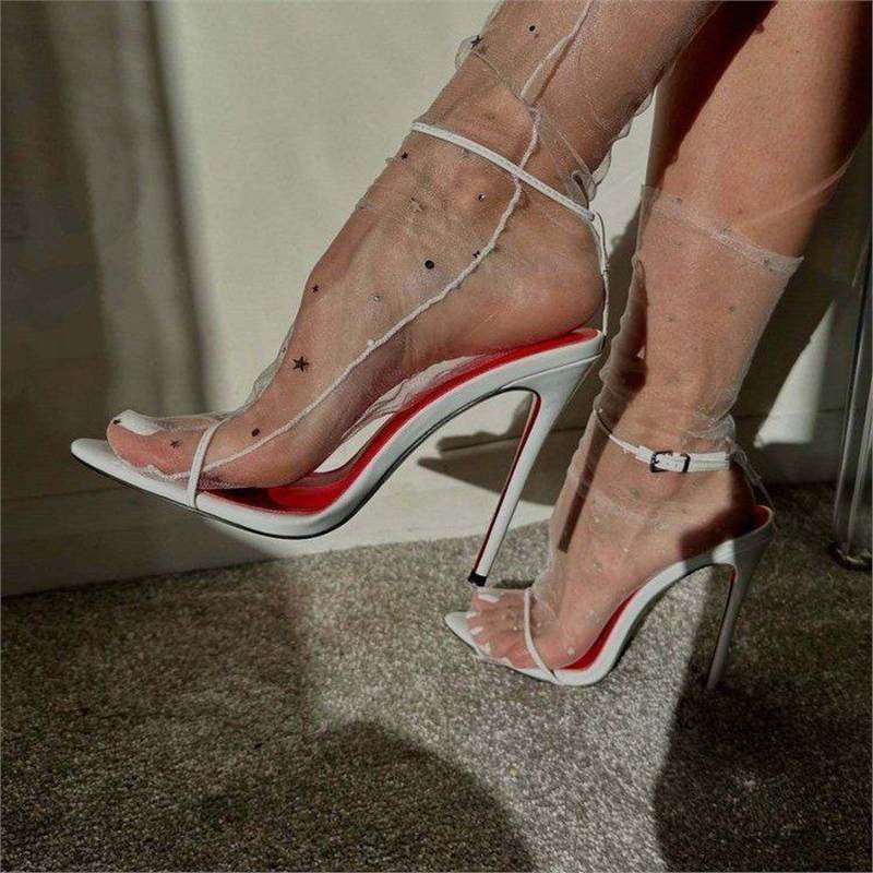 Damen High Heel Sandalen mit elegantem Riemendesign