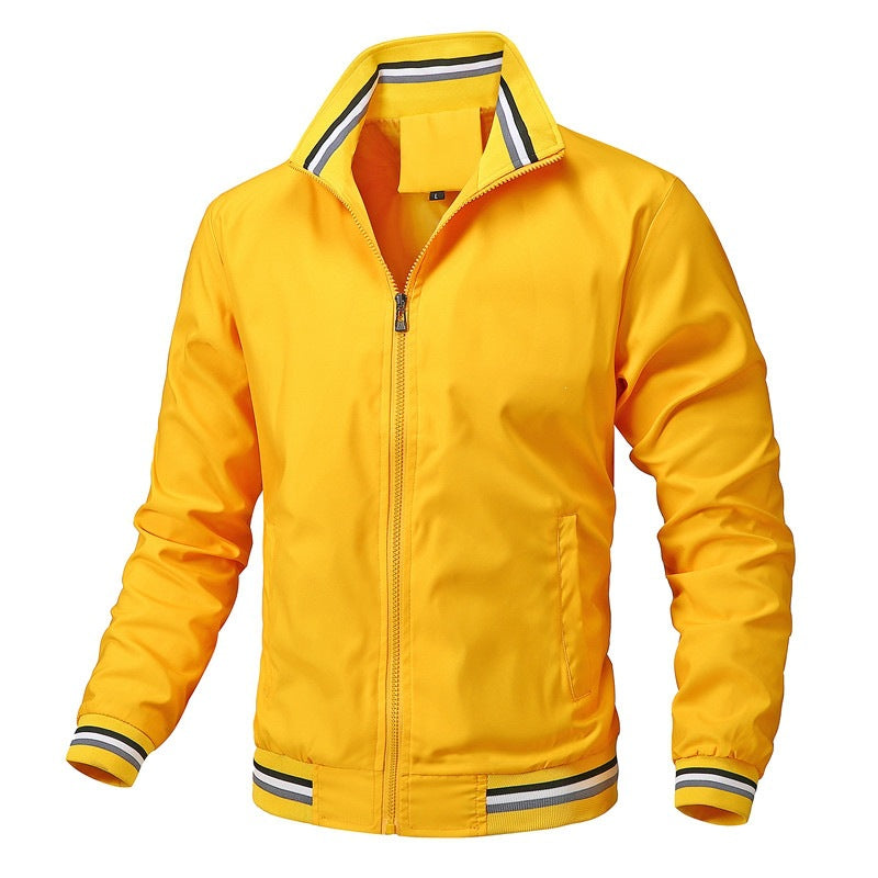Herren Elegante Sportjacke mit hohem Kragen Shop Nory