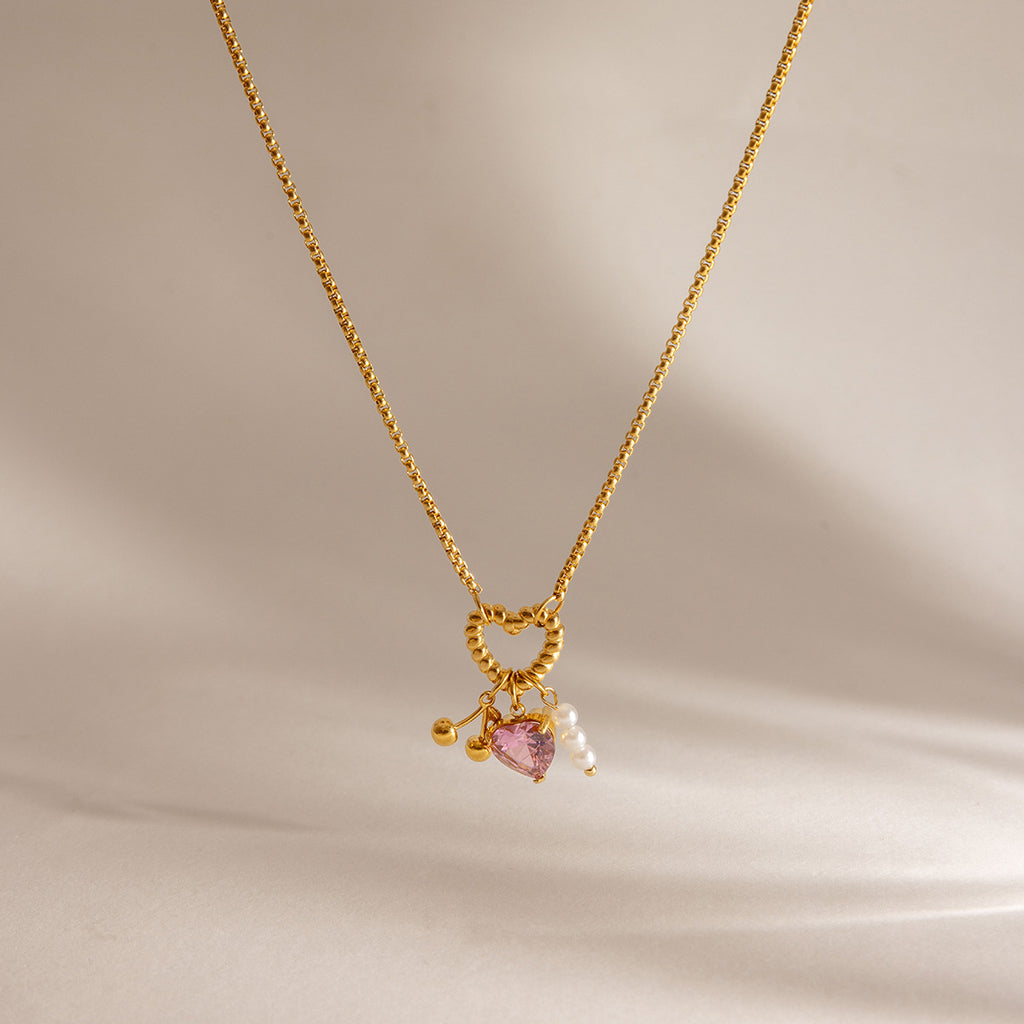 Damen Kette mit elegantem Gliederdesign aus hypoallergenem Edelstahl Shop Nory