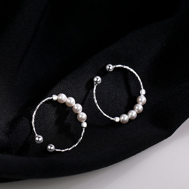 Damen zarter Ring mit eleganter Edelsteinfassung Shop Nory