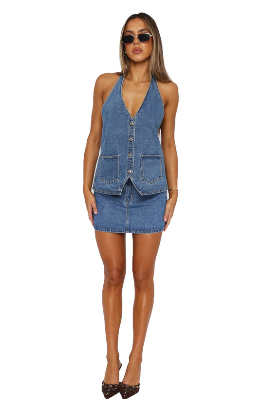 Damen Elegantes und lässiges Zweiteiler-Anzug-Set