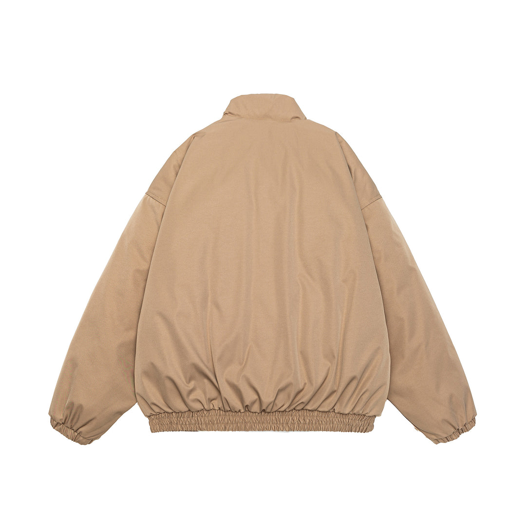 Herren Gekürzte Boxy Steppjacke mit hohem Stehkragen, elastischem Saum und Pattentaschen Shop Nory