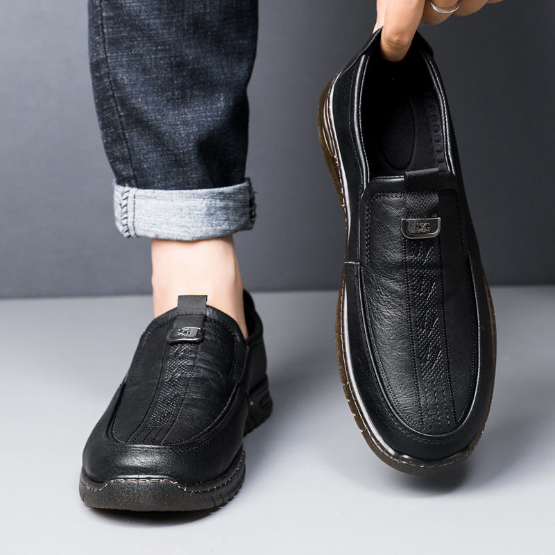 Herren Bequeme und stylische Mokassins mit elastischem Einstieg