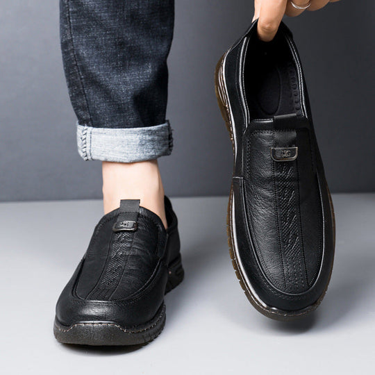 Herren Bequeme und stylische Mokassins mit elastischem Einstieg