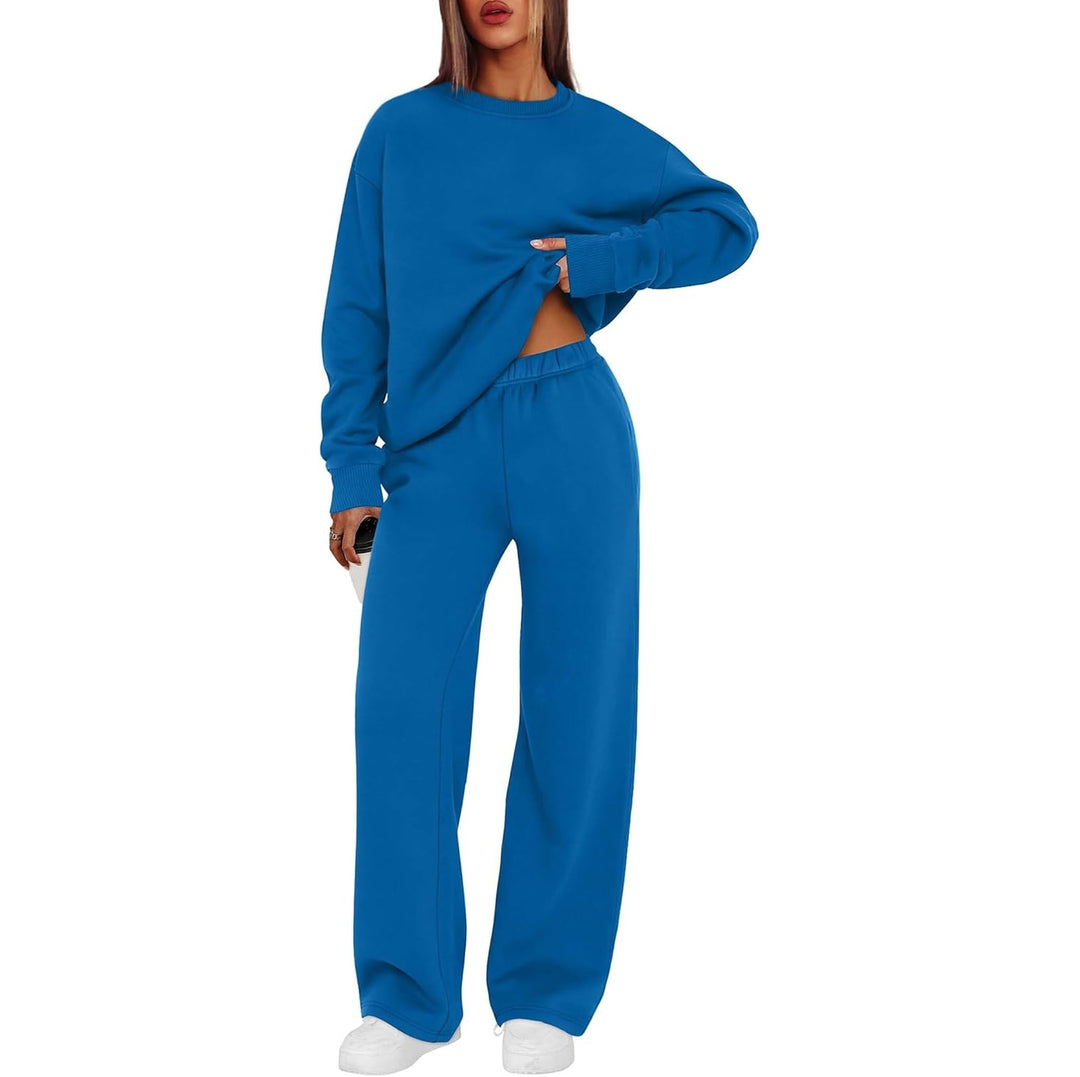 Damen nan lässiges Sweatshirt und weite Jogginghose Set Shop Nory