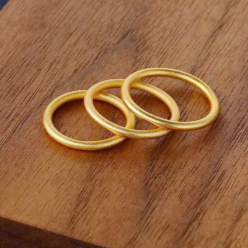 Damen minimalistischer Goldring Shop Nory