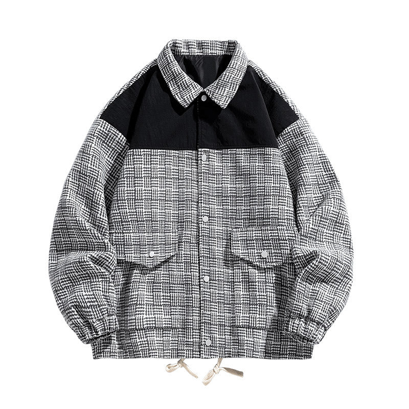 Herren Übergroße Utility-Jacke Shop Nory