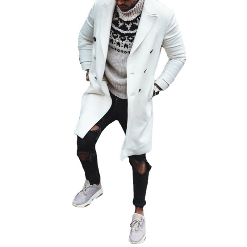 Herren eleganter Langmantel
