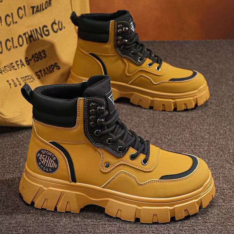Damen Sportliche Hikingstiefel mit robustem Profil und verstärktem Knöchelschutz Shopnory