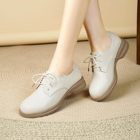 Damen Komfortable Schnürschuhe mit dämpfender Sohle und ergonomischer Passform