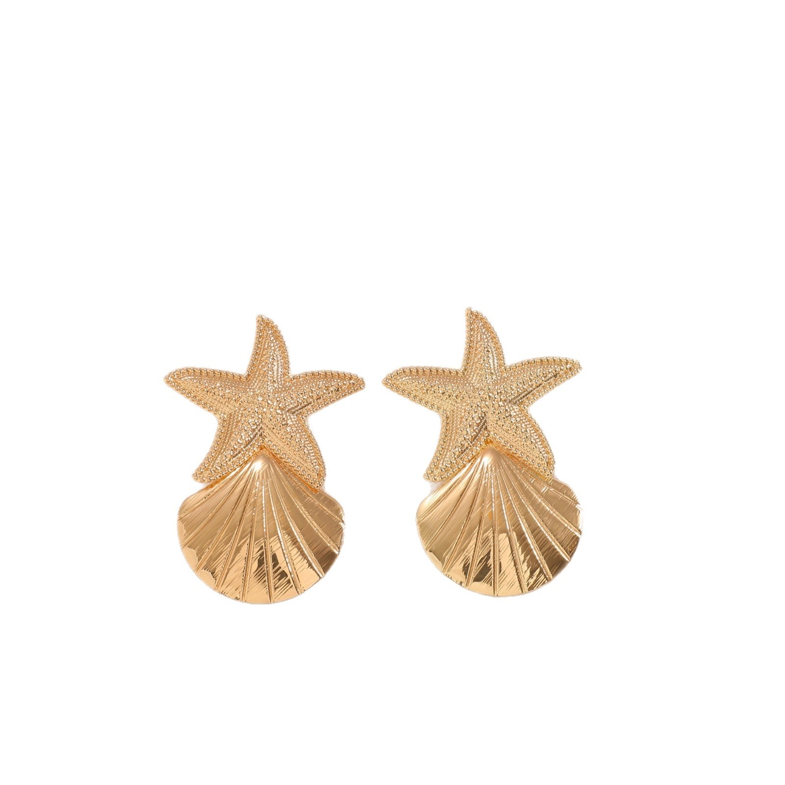 Damen Schmuckset mit maritimem Muschel- und Sternenmotiv Shop Nory