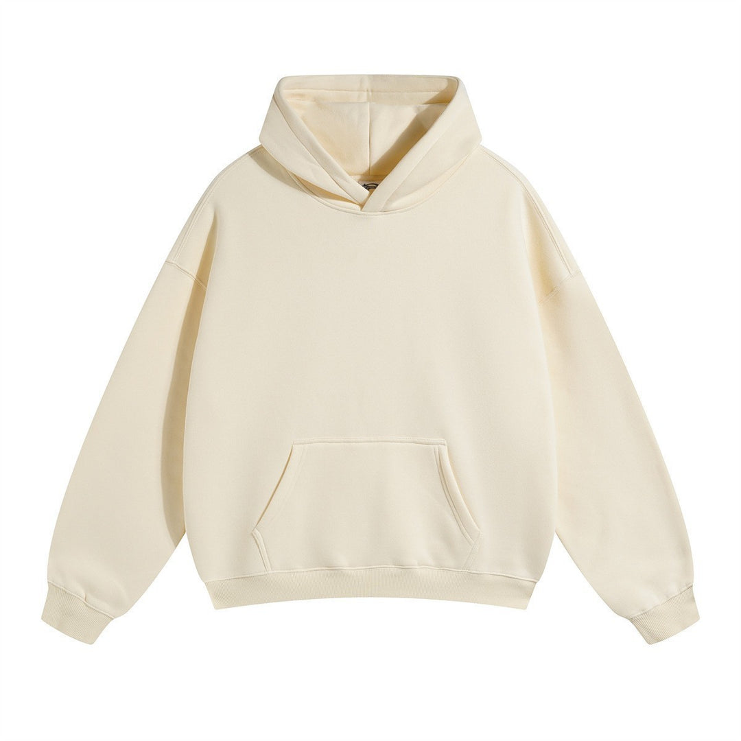 Unisex nan oversized Kapuzenpullover mit Kängurutasche und gerippten Bündchen Shop Nory