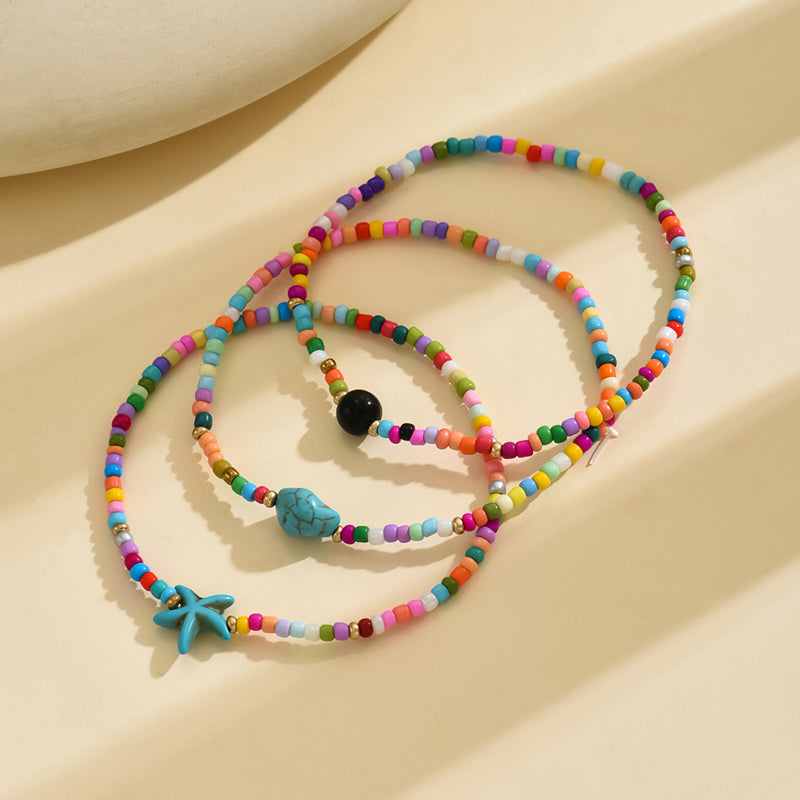 Böhmisches Buntes Perlenarmband | Shop Nory