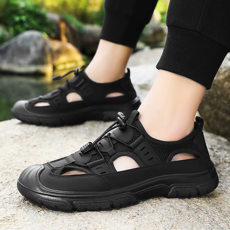 Damen Atmungsaktive Outdoor-Sandalen mit rutschfester Sohle