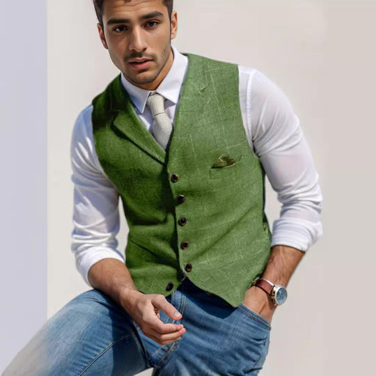 Herren elegante Weste im modernen Stil