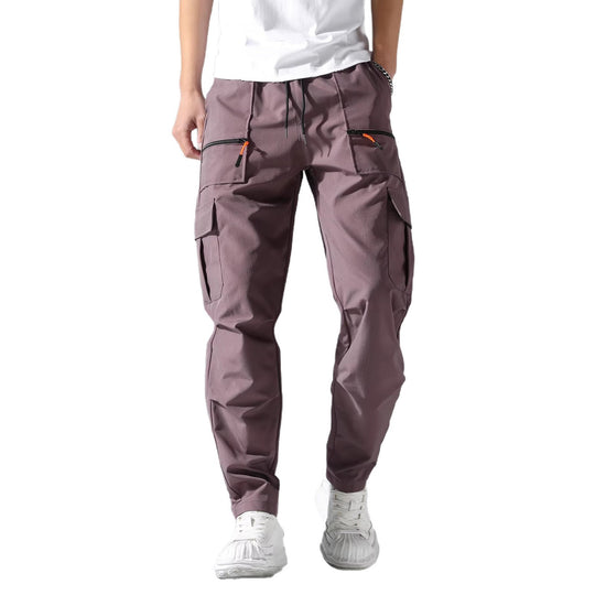 Herren Utility-Cargohose mit Reißverschlusstaschen, Tunnelzugbund & vorgeformten Kniepartien Shop Nory