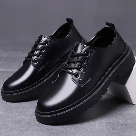 Herren Modische Schnürschuhe mit Robustem Profil Shop Nory