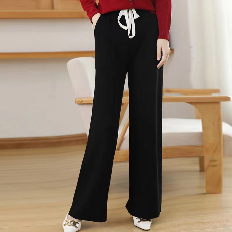 Damen Bequeme und elegante Hosen mit weitem Bein Shop Nory