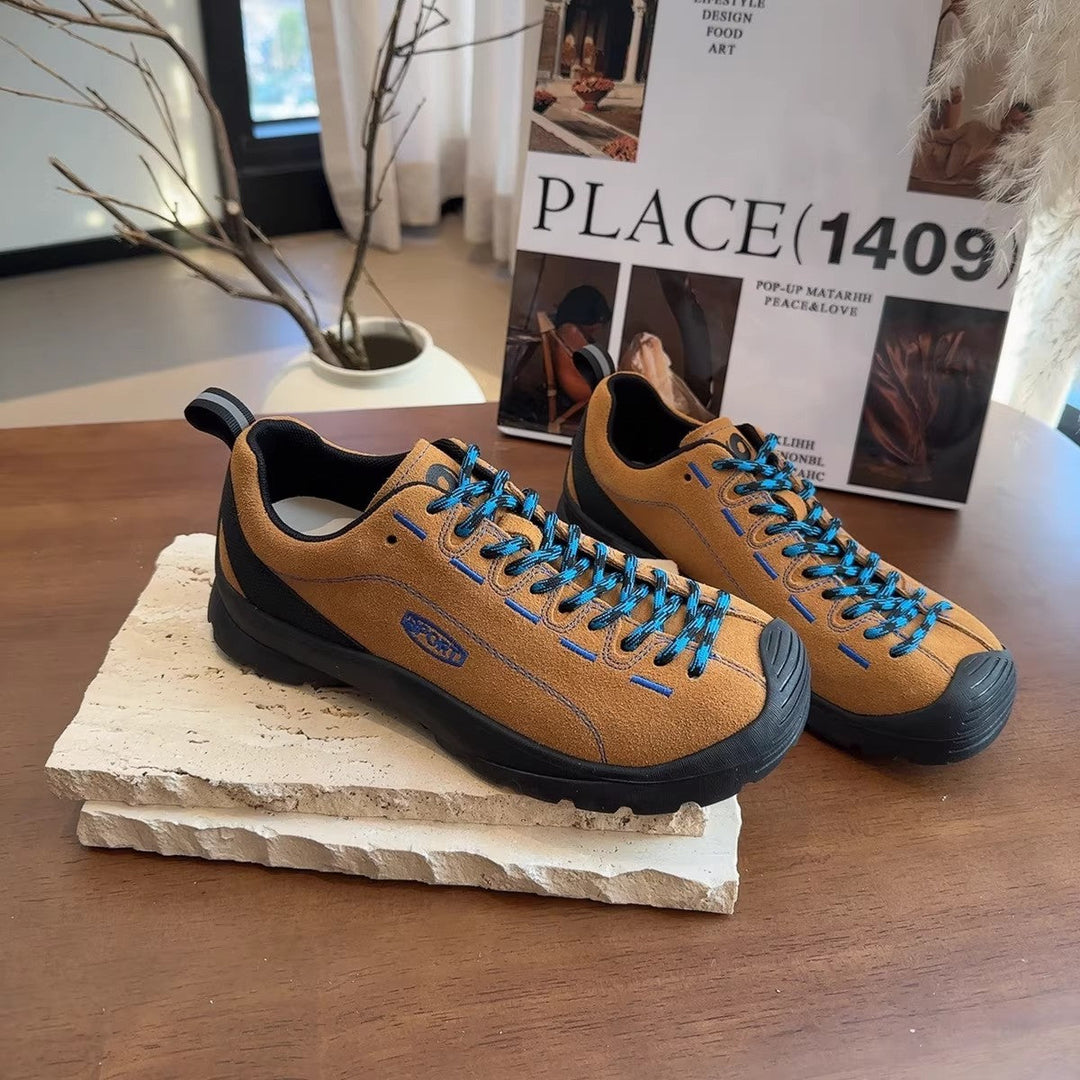 Damen Outdoor Sneakers mit robustem Obermaterial und rutschfester Sohle