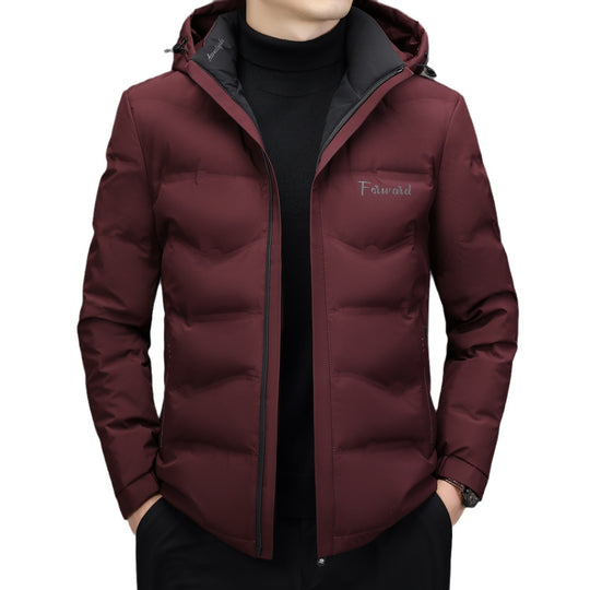 Herren Steppjacke mit Kapuze und schlanker Thermofütterung Shop Nory