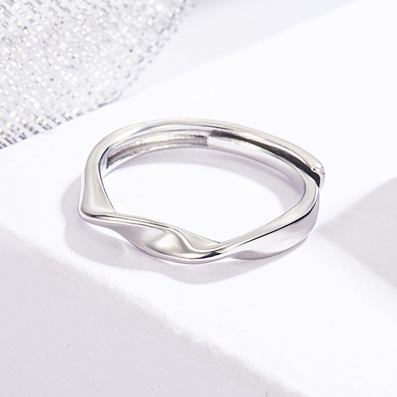 Damen geschwungener Designer-Ring Shop Nory