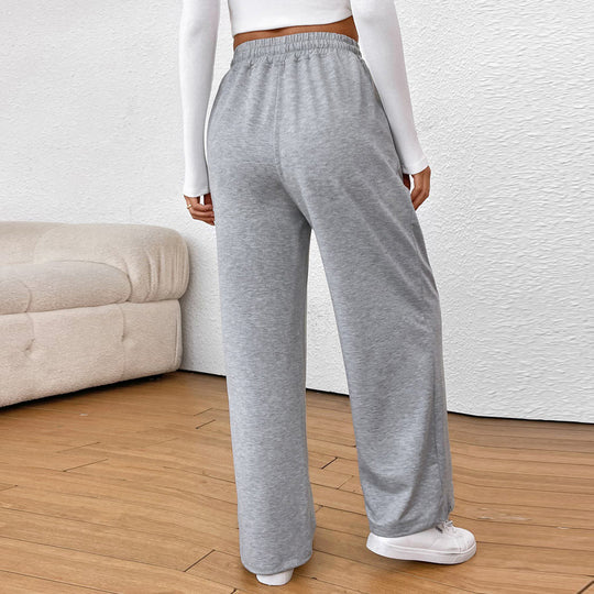 Damen weite Sweatpants mit elastischem Bund, Kordelzug und verstellbarem Saum Shop Nory