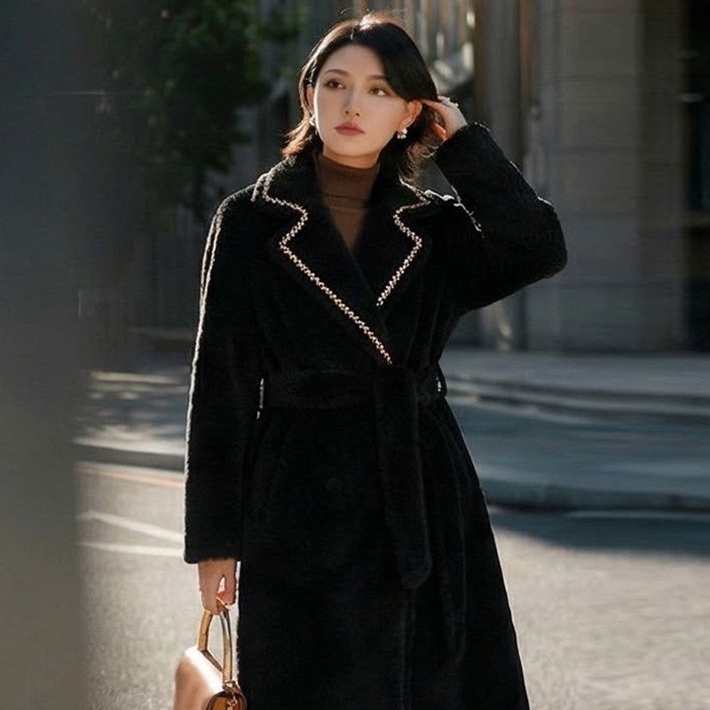 Damen Eleganter und warmer Überziehmantel Shop Nory