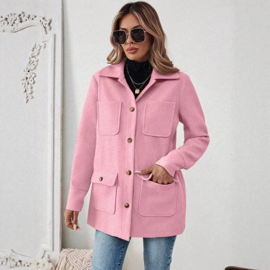Damen Modische Utility-Jacke