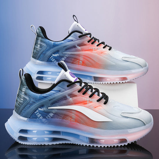 Unisex Futuristische luftgepolsterte leistungsorientierte Sneaker mit transparenter Sohle Shopy Nory