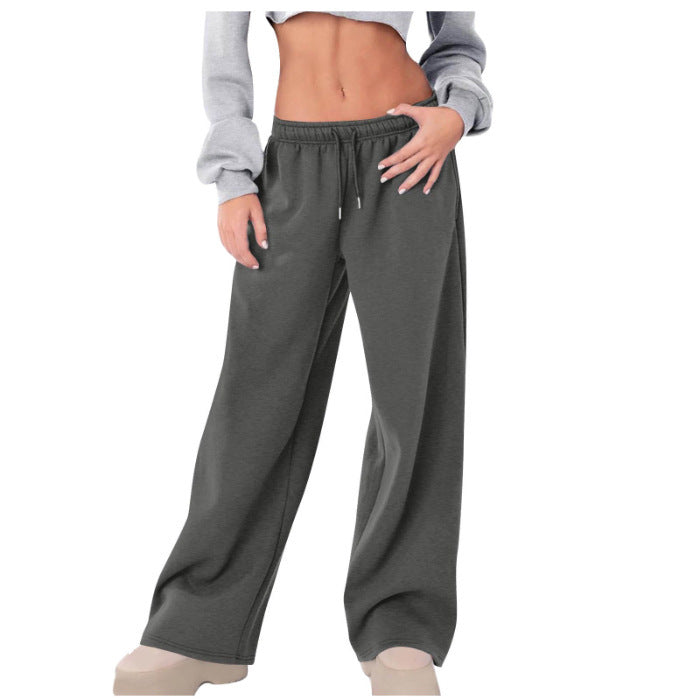 Damen nan weite High-Waist Relaxhose mit Kordelzug und verdeckten Seitentaschen Shop Nory