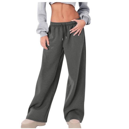 Damen nan weite High-Waist Relaxhose mit Kordelzug und verdeckten Seitentaschen Shop Nory