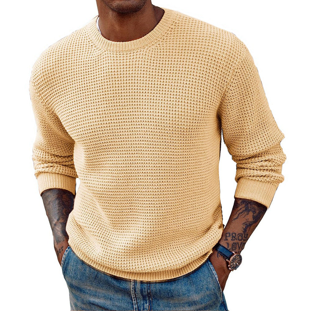 Herren Strukturierter Pullover
