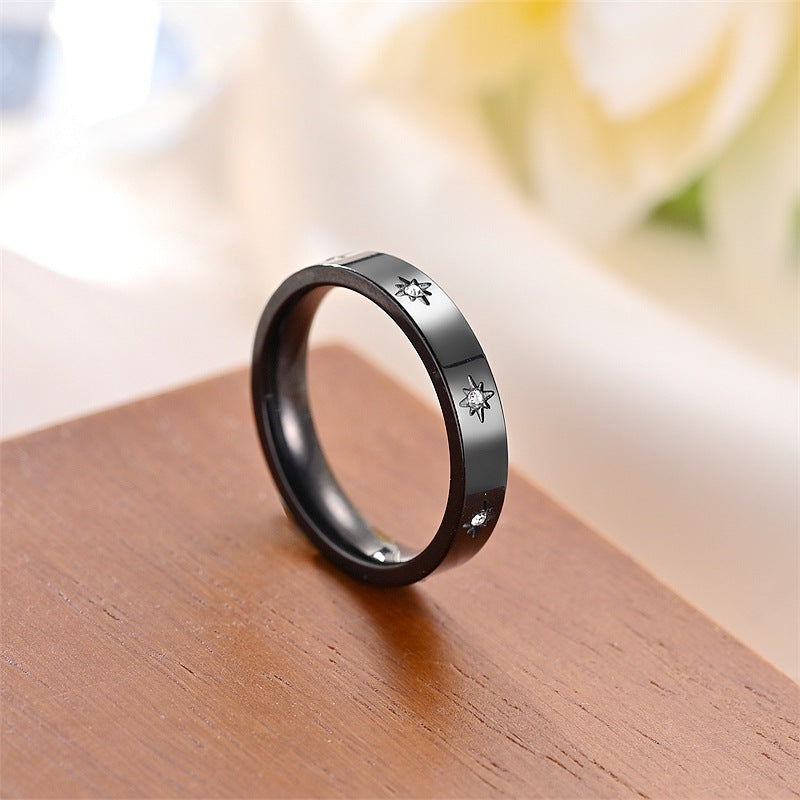 Damen Ring mit funkelnden Zirkonia-Steinen und elegantem Design Shop Nory