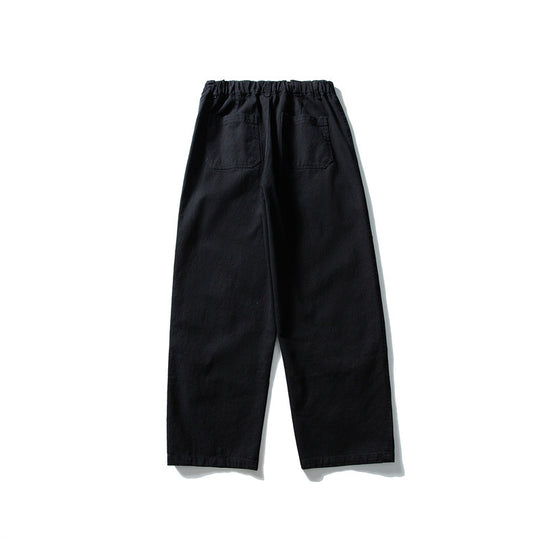 Herren weite Utility-Arbeitshose mit aufgesetzten Patch‑Taschen und elastischem Bund Shop Nory