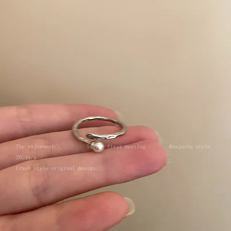 Damen Ring-Set mit filigranen Blütenmotiven und elegantem Edelsteindetail Shop Nory