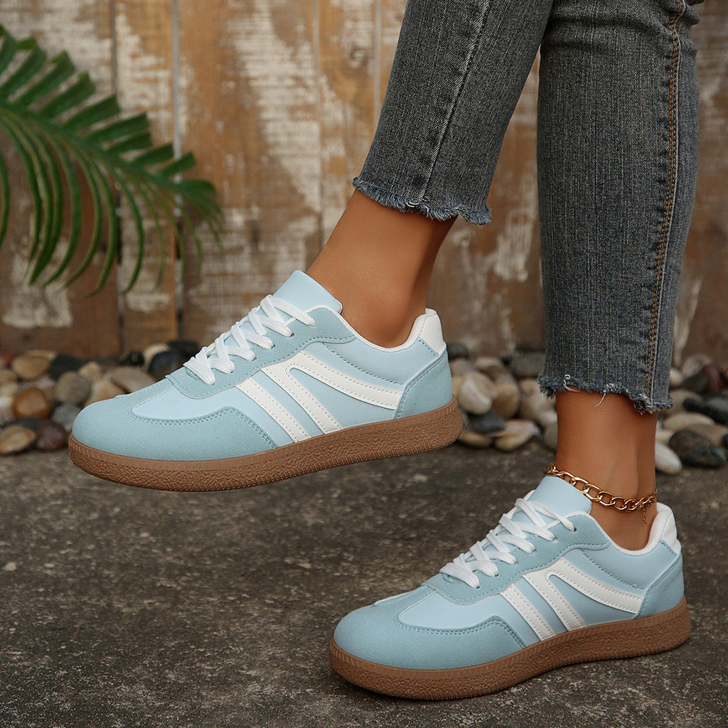 Damen Sportliche Freizeit-Sneaker mit klassischer Silhouette und atmungsaktiver Oberfläche