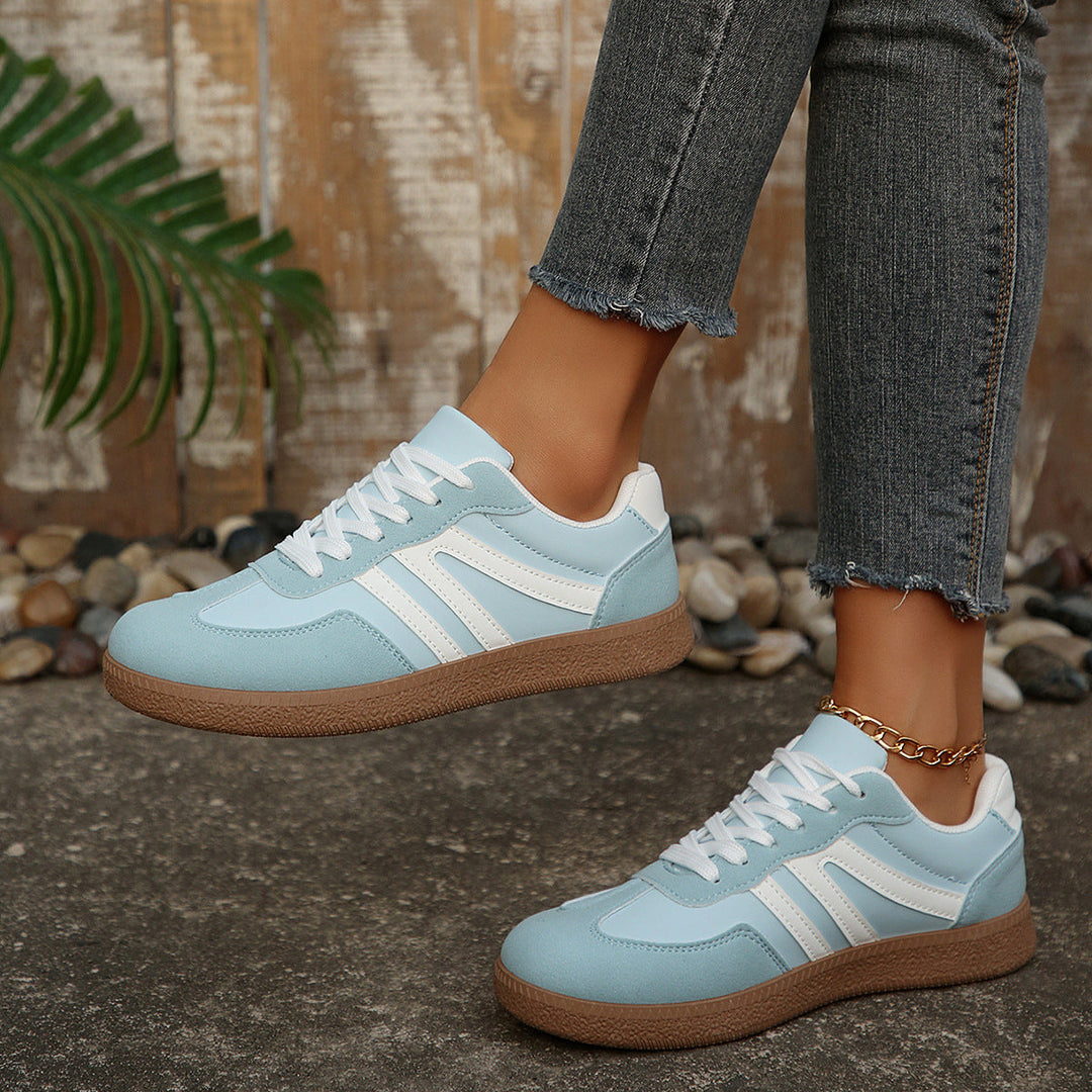 Damen Sportliche Freizeit-Sneaker mit klassischer Silhouette und atmungsaktiver Oberfläche
