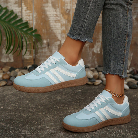 Damen Sportliche Freizeit-Sneaker mit klassischer Silhouette und atmungsaktiver Oberfläche
