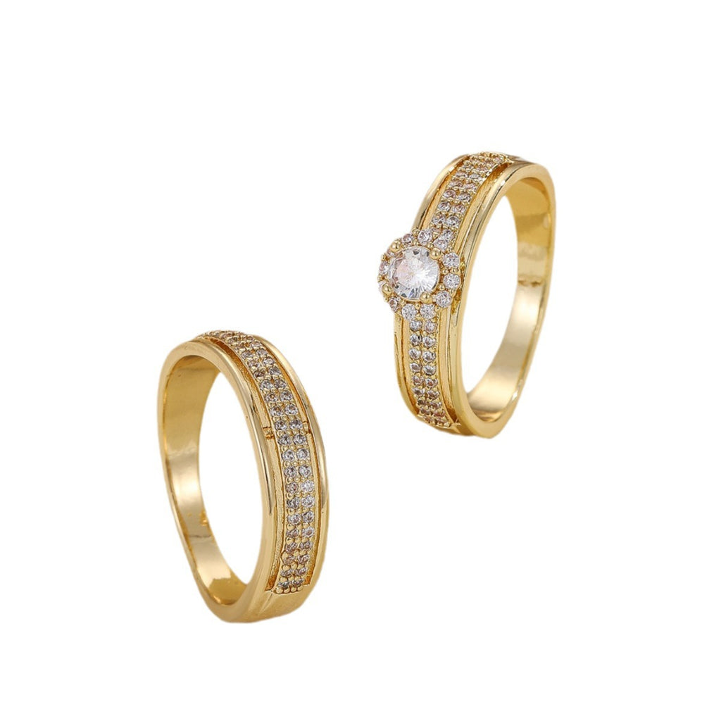 Damen eleganter Ring mit funkelnden Zirkonia Shop Nory